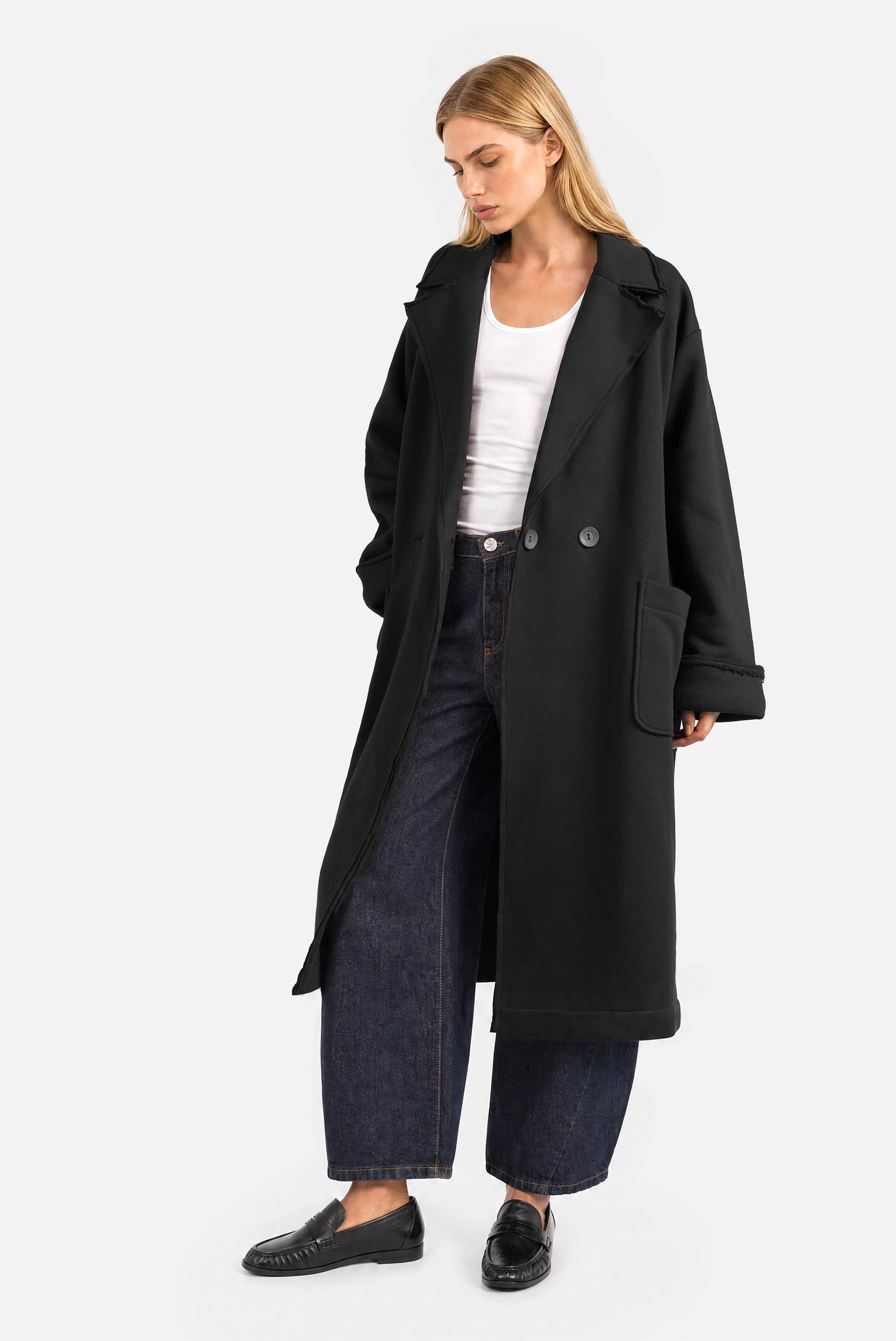 MONDY.K oversized sweat coat
