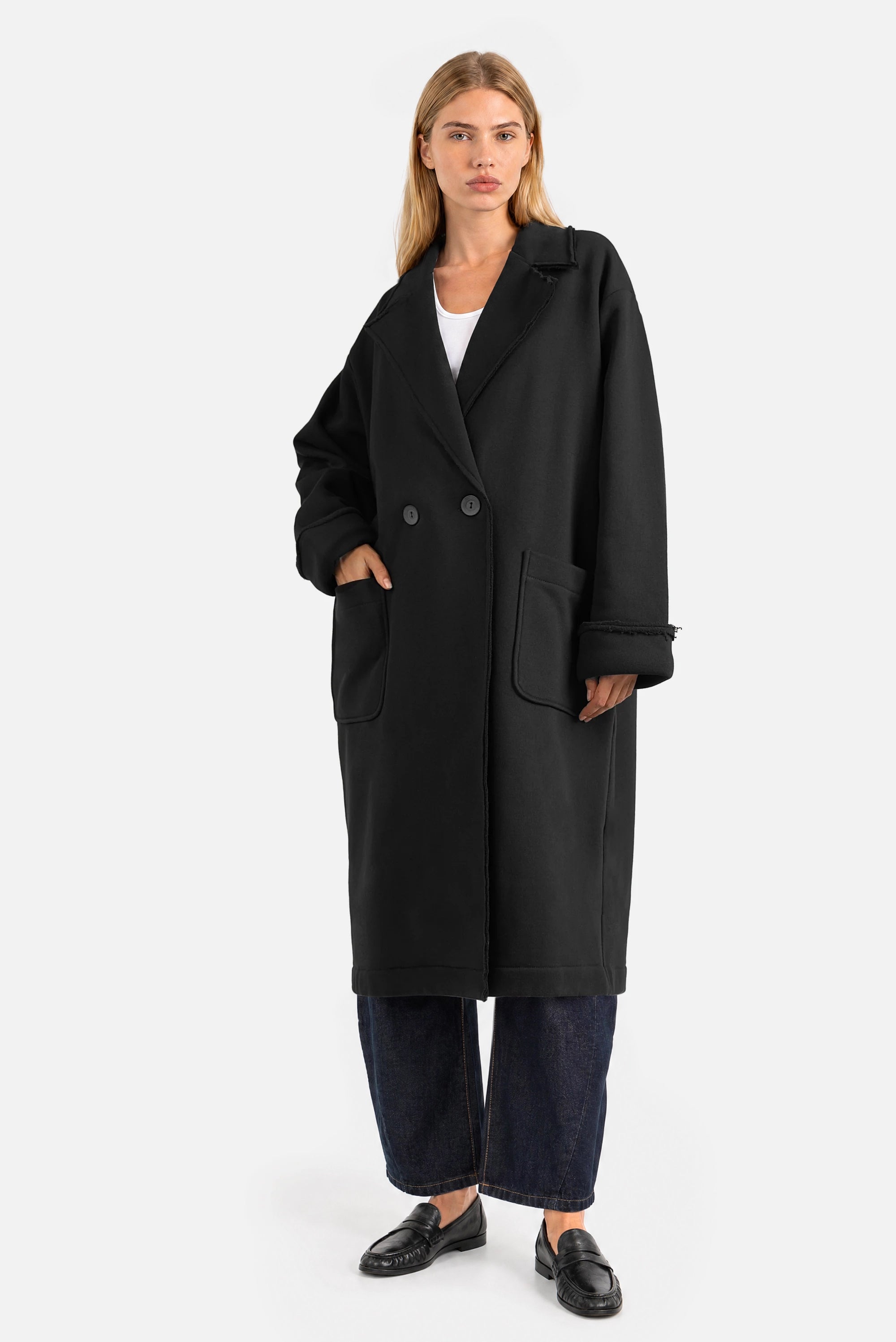 MONDY.K oversized sweat coat