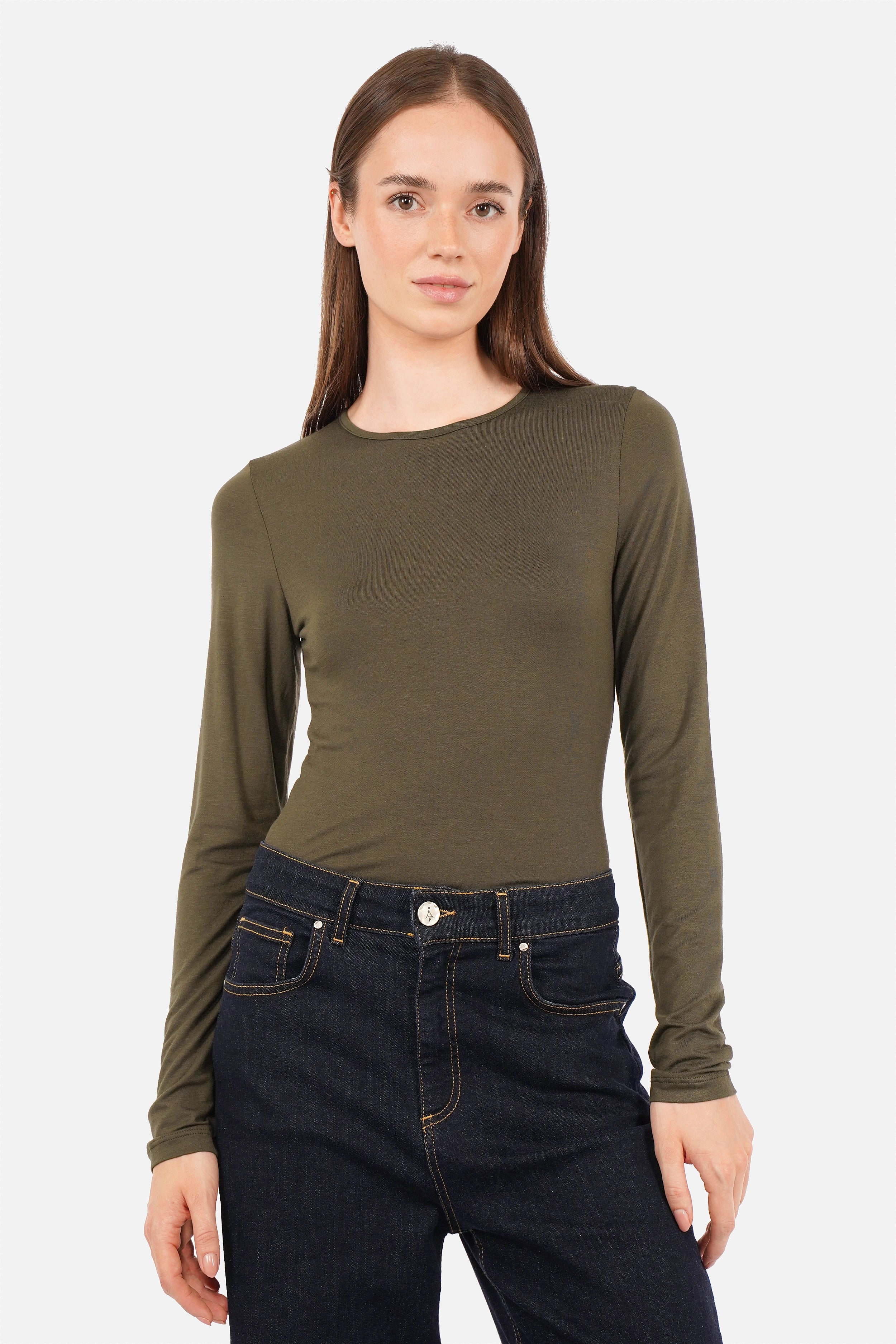 NARAY Longsleeve aus Viskose-Jersey