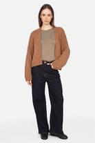NARAY Shirt aus weichem Viskose-Jersey mit Rundhalsausschnitt und Slim Fit
