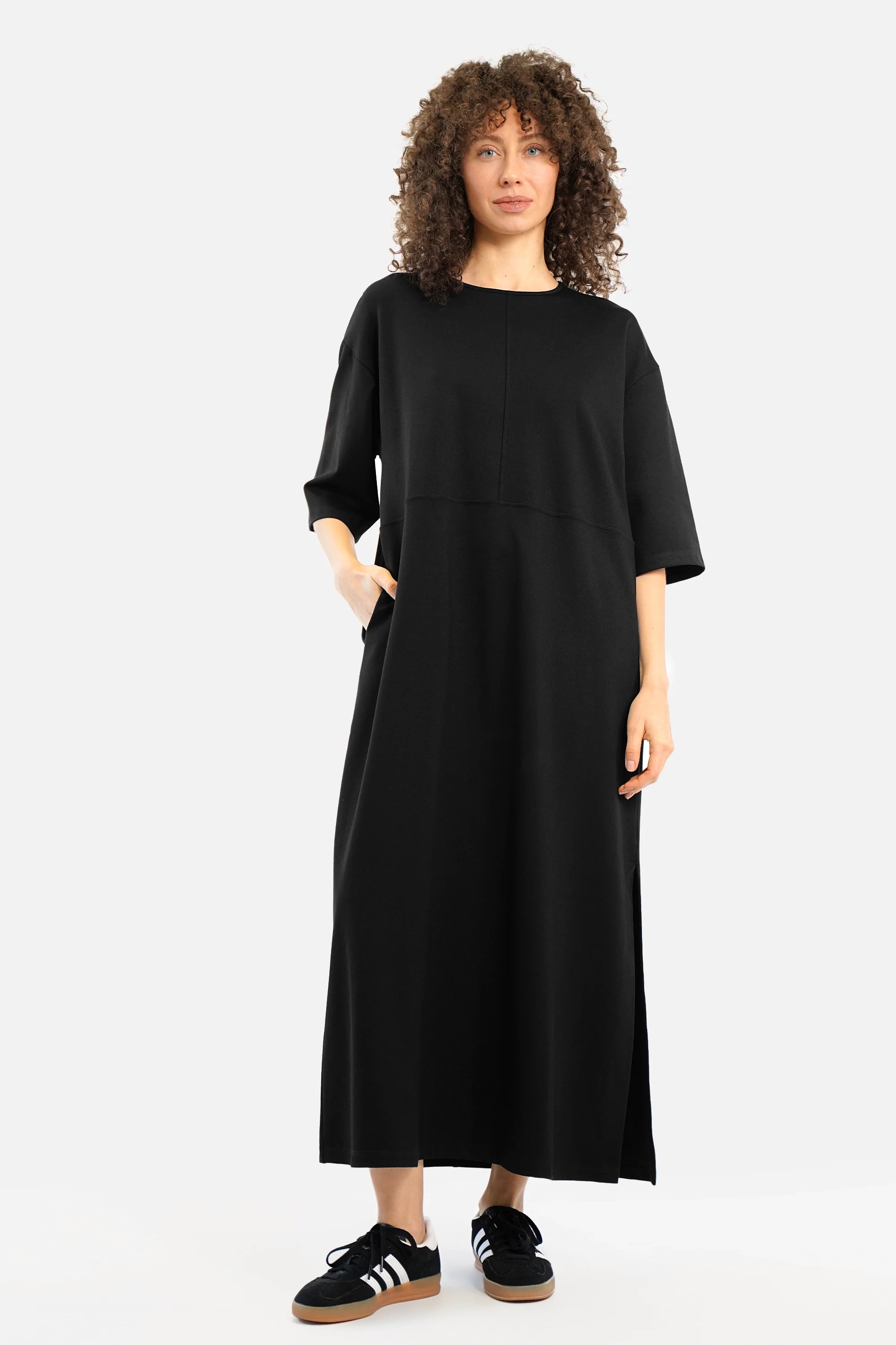 NIVKA robe longue en jersey