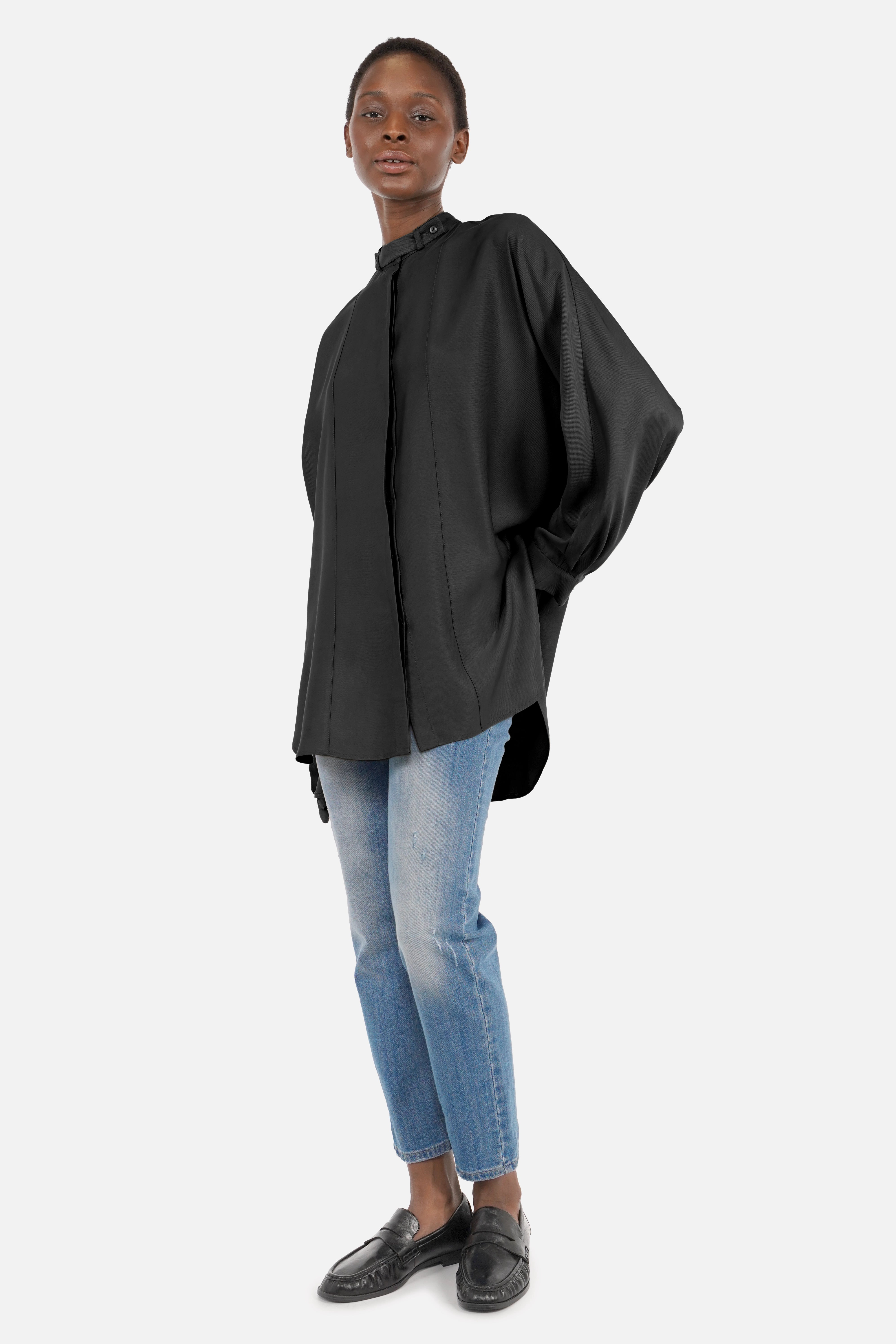 NORAA Oversize-Bluse aus Lyocell