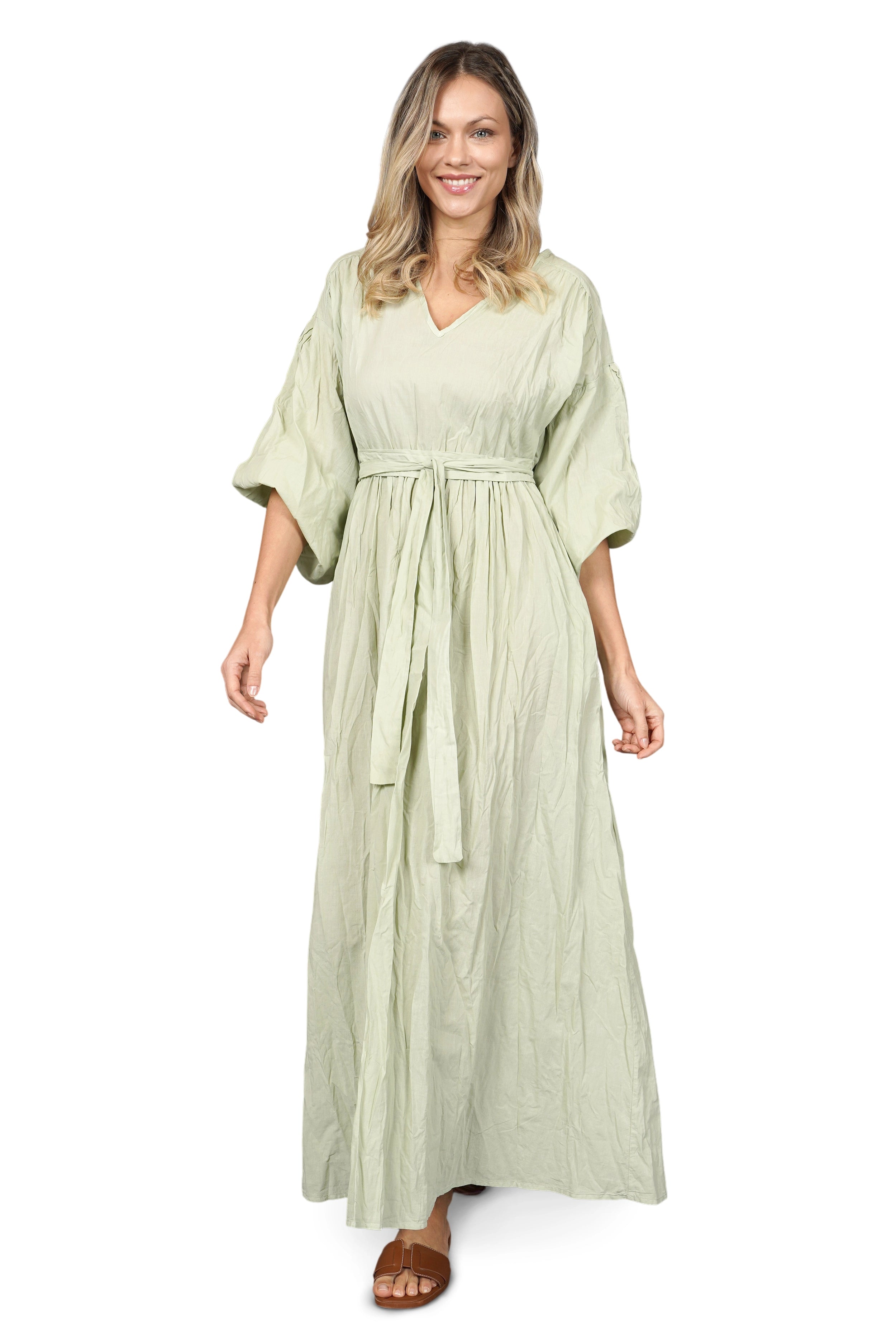 OSEFA Crinkle Maxikleid