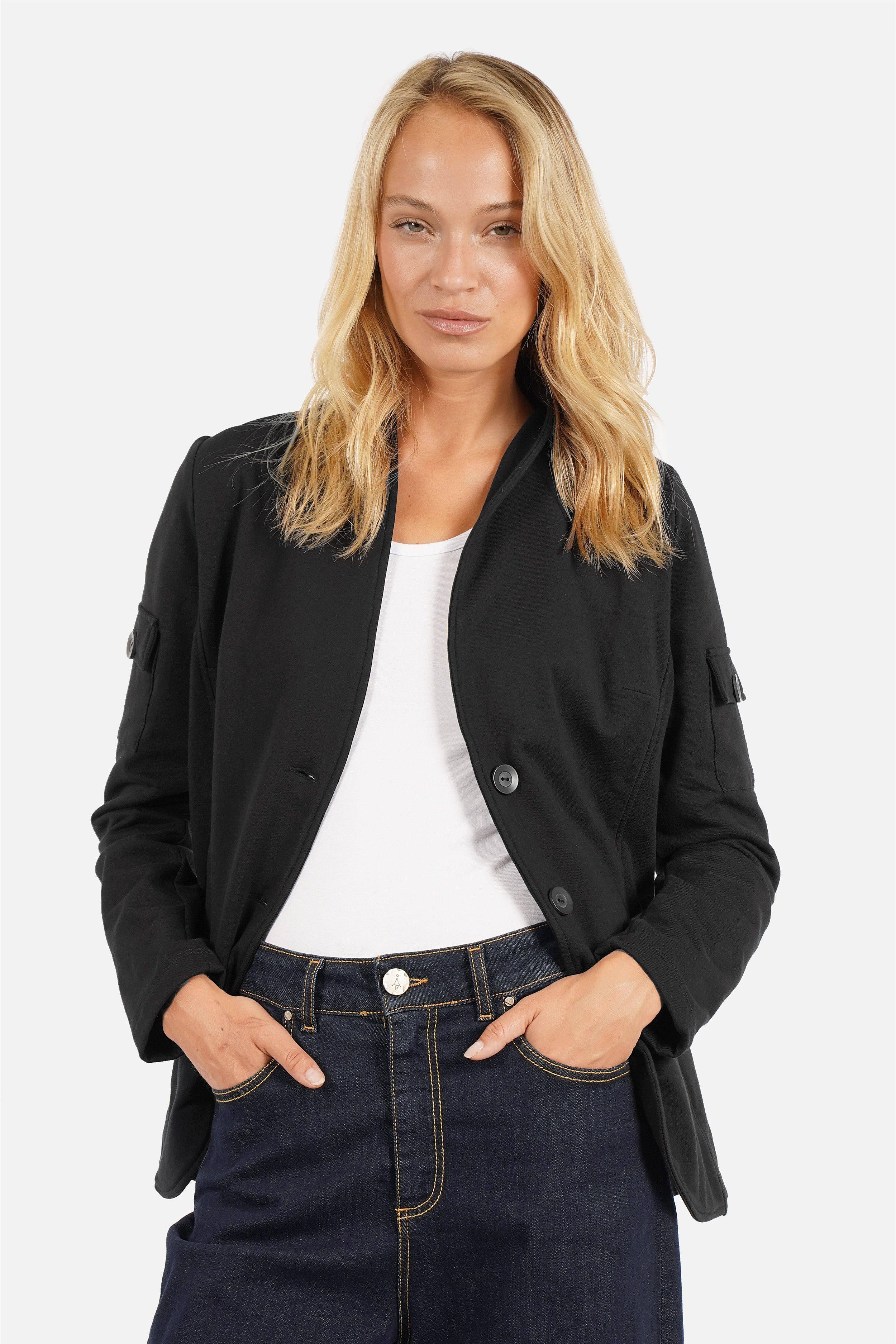 Veste MILENI en mélange de lin