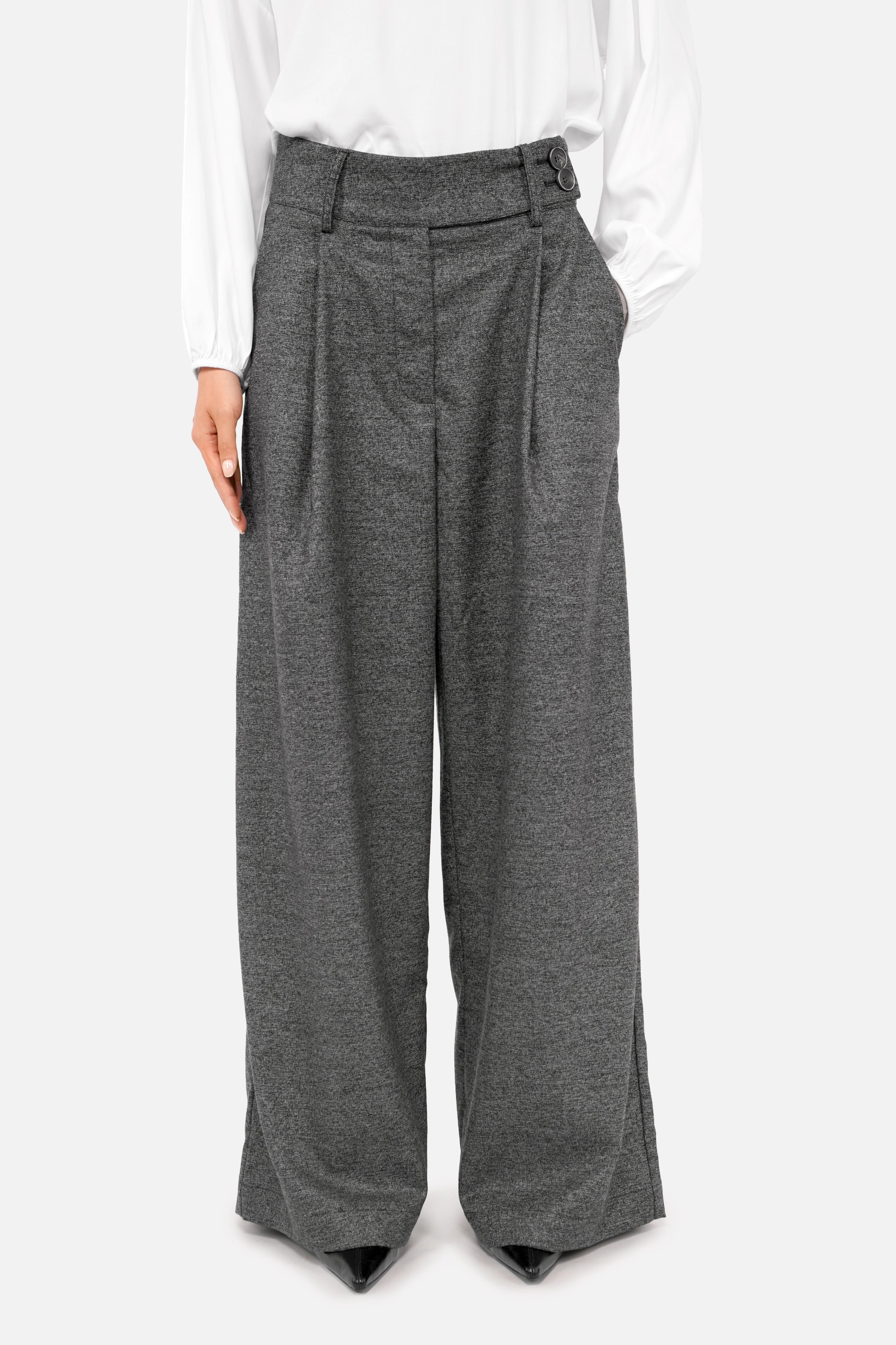 RYONI High Waist Marlenehose