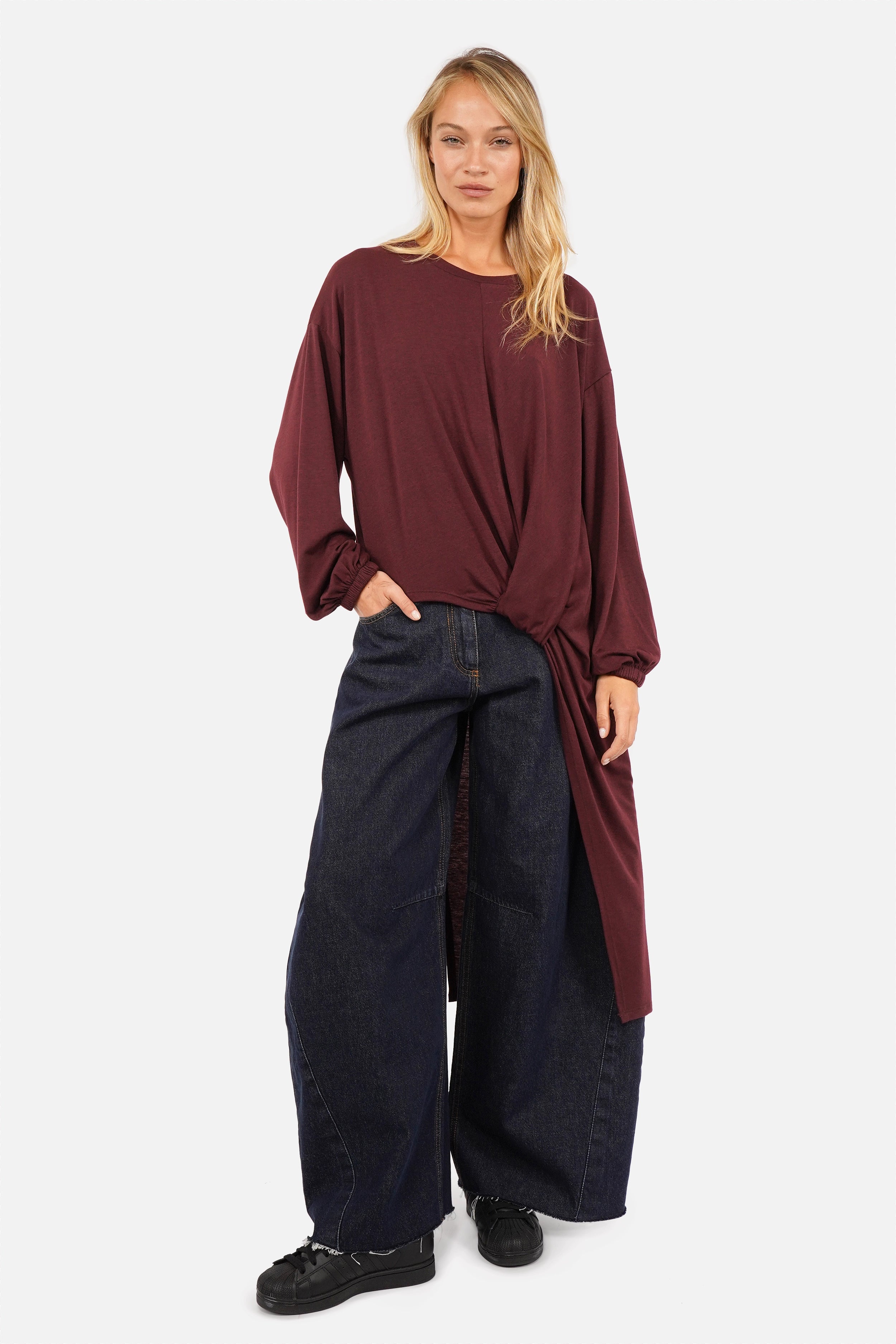 LANEA Weite Barrel Jeans