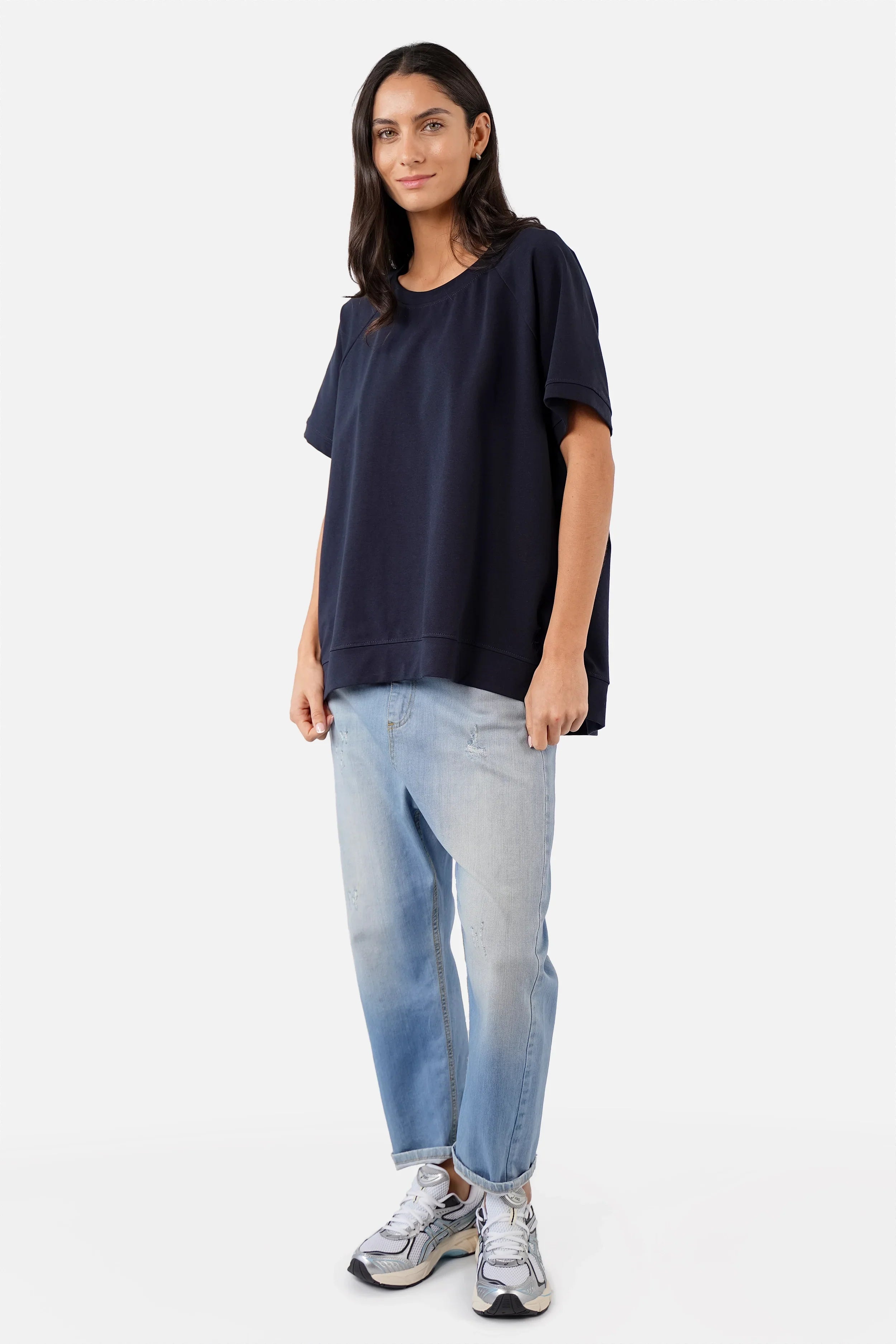 SURI.K sweatshirt met korte mouw