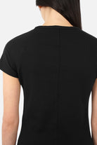 TASYA Geripptes Shirt aus weichem Ripp-Jersey mit Rundhalsausschnitt und slim Fit