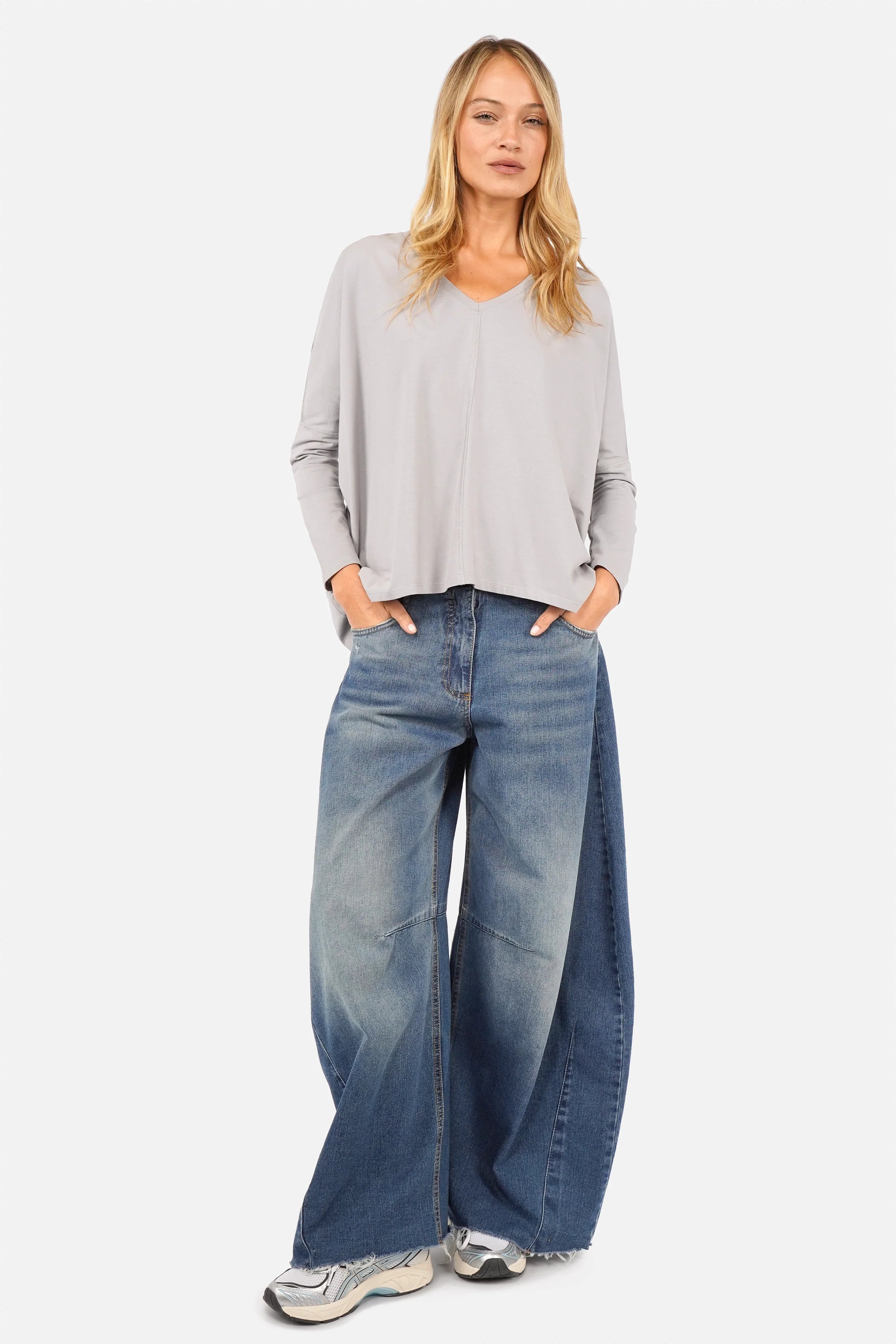 TIDA blouse met lange mouwen