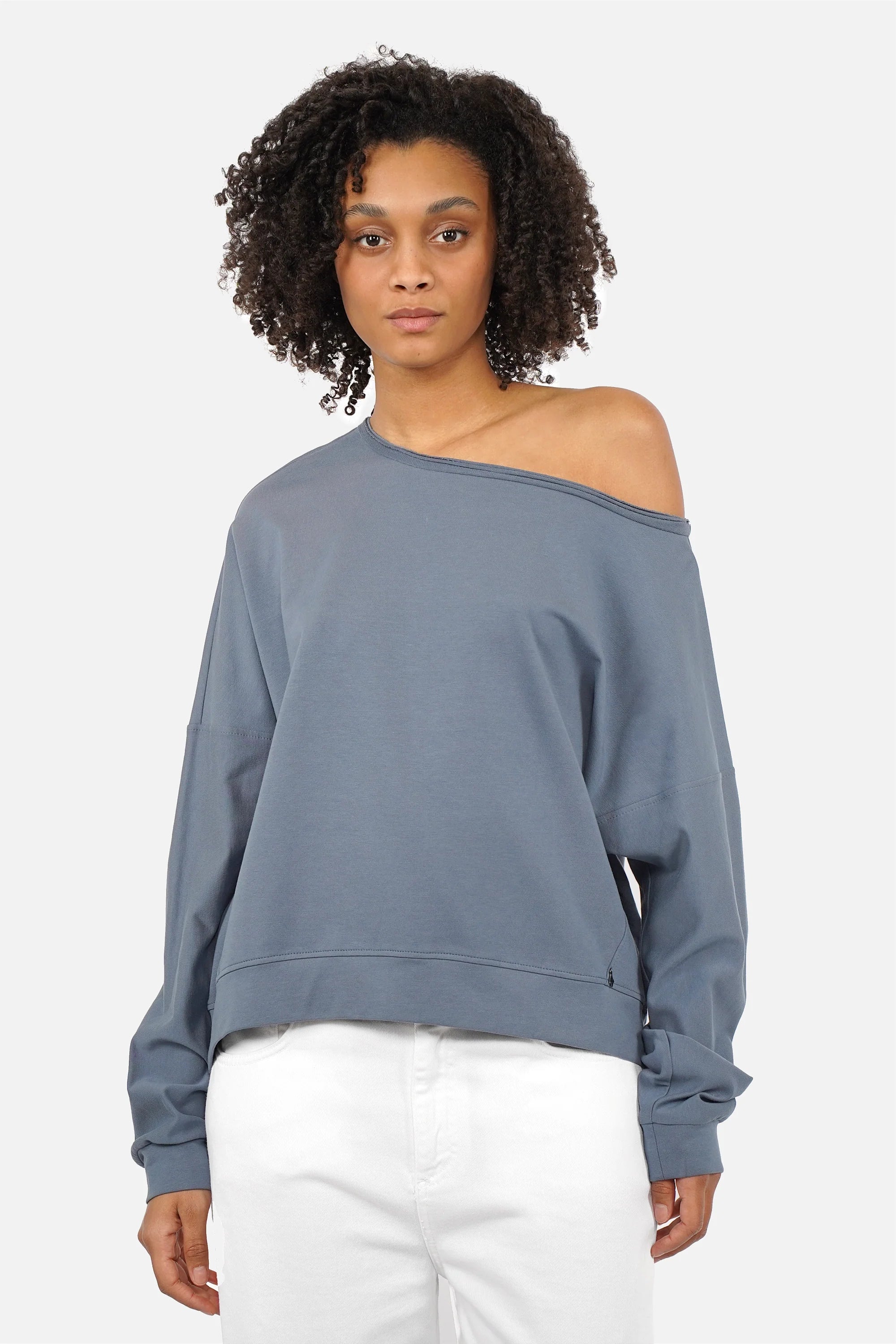 TIMAJ One Shoulder Sweater