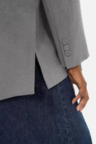 VANYAA Oversized Blazer aus weichem Viskose-Mix mit breitem Kragen und einreihigem Verschluss.