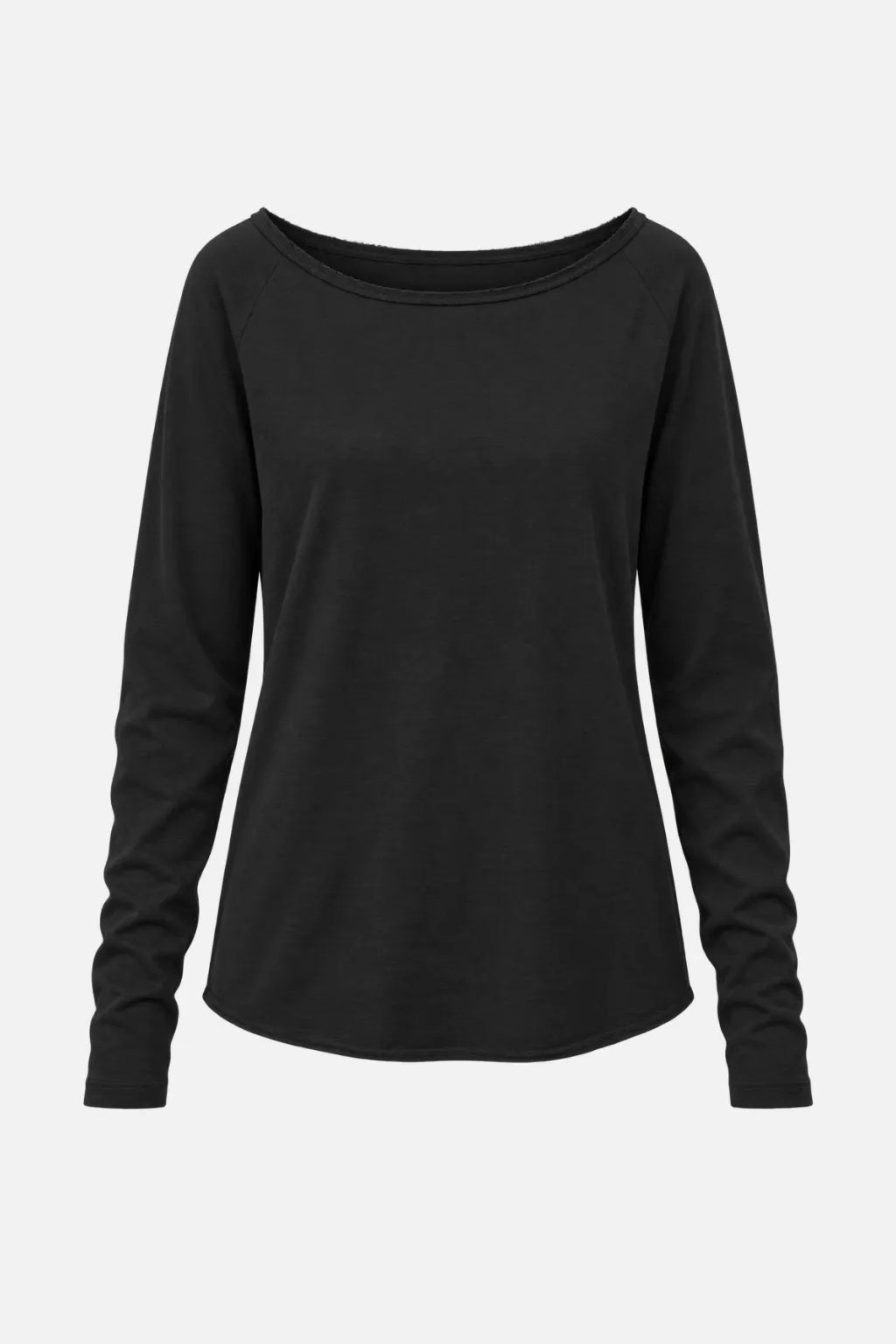 TEHI Black Longsleeve - Freisteller Vorderansicht